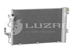 LRAC2129 LUZAR Радиатор кондиционера Astra H (04-) 1.6i/1.8i МКПП/АКПП (LRAC 2129) Luzar